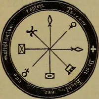 An illustration from The witches' dream book and fortune teller (1885)