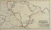 An illustration from With the da Gamas in 1497; a story of adventure. Told from the South Africa point of view (1922)