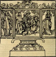 An illustration from Wittemberger Heiligthumsbuch (1884)