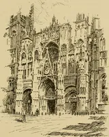 An illustration from The W. Martin Johnson school of art. Elementary instruction in color, perspective, lights and shadows, pen drawing and composition (1909)