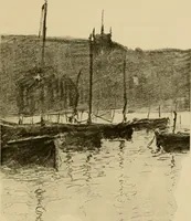 An illustration from The W. Martin Johnson school of art. Elementary instruction in color, perspective, lights and shadows, pen drawing and composition (1909)