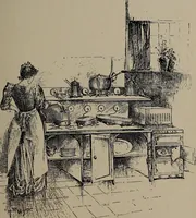 An illustration from The woman's book : dealing practically with the modern conditions of home-life, self-support, education, opportunties, and every-day problems (1894)