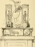 An illustration from Woman’s handiwork in modern homes, by Constance Cary Harrison; with numerous illustrations and five colored plates from designs by Samuel Colman, Rosina Emmet, George Gibson, and others (1881)