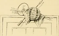 An illustration from Woman’s handiwork in modern homes, by Constance Cary Harrison; with numerous illustrations and five colored plates from designs by Samuel Colman, Rosina Emmet, George Gibson, and others (1881)