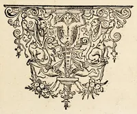 An illustration from Wonderlijcke voyagie, by de Hollanders ghedaen, door de Strate Magalanes, ende voorts den gantschen kloot des aerdtbodems om, met vier schepen : onder den Admirael Olivier van Noort, van Utrecht, uytgevaren anno 1598 (1649)