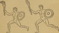 An illustration from Wonders of bodily strength and skill, in all ages and countries (1885)