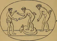 An illustration from Wonders of bodily strength and skill, in all ages and countries (1885)