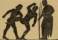 An illustration from Wonders of bodily strength and skill, in all ages and countries (1885)