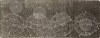 An illustration from The wonders of the heavens, being a popular view of astronomy, including a full illustration of the mechanism of the heavens; embracing the sun, moon, and stars, with descriptions of the planets, comets, fixed stars, double stars, the constellations, the galaxy, or milky-way, the zodiacal light, aurora borealis, or norhtern lights, meteors, clouds, falling stars, aërolites, &c (1837)