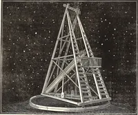 An illustration from The wonders of the heavens, being a popular view of astronomy, including a full illustration of the mechanism of the heavens; embracing the sun, moon, and stars, with descriptions of the planets, comets, fixed stars, double stars, the constellations, the galaxy, or milky-way, the zodiacal light, aurora borealis, or norhtern lights, meteors, clouds, falling stars, aërolites, &c (1837)