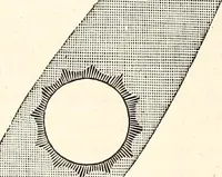 An illustration from The wonders of the heavens, being a popular view of astronomy, including a full illustration of the mechanism of the heavens; embracing the sun, moon, and stars, with descriptions of the planets, comets, fixed stars, double stars, the constellations, the galaxy, or milky-way, the zodiacal light, aurora borealis, or norhtern lights, meteors, clouds, falling stars, aërolites, &c (1837)
