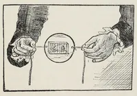 An illustration from Wonders of light and of colour (1890)