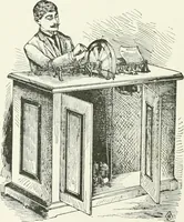 An illustration from The wonders of modern mechanism. A résumé of recent progress in mechanical, physical, and engineering science (1896)