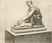 An illustration from Wonders of sculpture (1873)