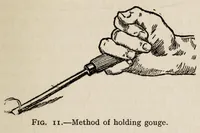 Picture 3 of 8 from Wood-block printing : a description of the craft of woodcutting & colourprinting based on the Japanese practice (1916), leaf 81