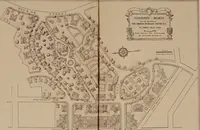 An illustration from Woodbourne : a description of single and semi-detached houses offered at this attractive site by the Boston Dwelling House Company (1913)