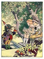 An illustration from Johnny Gruelle Books & Comics (1911)