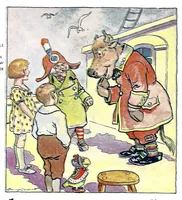 An illustration from Johnny Gruelle Books & Comics (1911)
