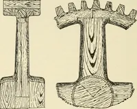 An illustration from Wood pattern-making; the fundamental principles and elementary practice of the art (1906)