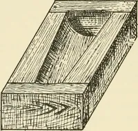 An illustration from Wood pattern-making; the fundamental principles and elementary practice of the art (1906)