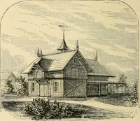An illustration from Woodward's architecture, landscape gardening, and rural art. no. I.--1867 [-no. II.--1868] (1872)