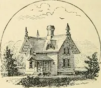 An illustration from Woodward's architecture, landscape gardening, and rural art. no. I.--1867 [-no. II.--1868] (1872)
