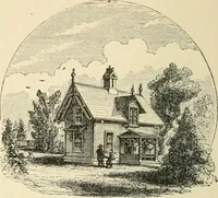 An illustration from Woodward's architecture, landscape gardening, and rural art. no. I.--1867 [-no. II.--1868] (1872)