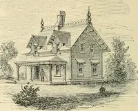 An illustration from Woodward's architecture, landscape gardening, and rural art. no. I.--1867 [-no. II.--1868] (1872)