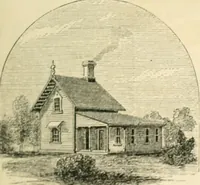 An illustration from Woodward's architecture, landscape gardening, and rural art. no. I.--1867 [-no. II.--1868] (1872)