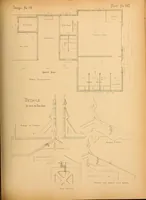 Picture 10 of 16 from Woodward's national architect; containing ... original designs, plans and details, to working scale, for the practical construction of dwelling houses for the country, suburb and village.With full and complete sets of specifications and an estimate of the cost of each design (1869), leaf 171