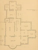Picture 12 of 16 from Woodward's national architect; containing ... original designs, plans and details, to working scale, for the practical construction of dwelling houses for the country, suburb and village.With full and complete sets of specifications and an estimate of the cost of each design (1869), leaf 213
