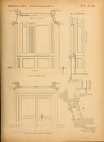 An illustration from Woodward's national architect; containing ... original designs, plans and details, to working scale, for the practical construction of dwelling houses for the country, suburb and village.With full and complete sets of specifications and an estimate of the cost of each design (1869)