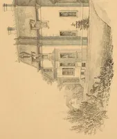 An illustration from Woodward's national architect; containing ... original designs, plans and details, to working scale, for the practical construction of dwelling houses for the country, suburb and village.With full and complete sets of specifications and an estimate of the cost of each design (1869)