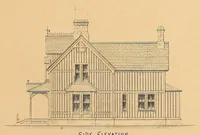 Picture 4 of 16 from Woodward's national architect; containing ... original designs, plans and details, to working scale, for the practical construction of dwelling houses for the country, suburb and village.With full and complete sets of specifications and an estimate of the cost of each design (1869), leaf 73