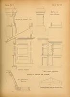 Picture 6 of 16 from Woodward's national architect; containing ... original designs, plans and details, to working scale, for the practical construction of dwelling houses for the country, suburb and village.With full and complete sets of specifications and an estimate of the cost of each design (1869), leaf 91