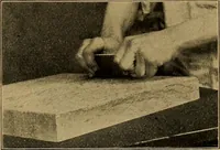 Picture 123 of 249 from Woodwork for the grades, for use in manual training classes; fully illustrated with three hundred half-tone engravings from actual shop practice, and many working drawings of educational shop problems (1913), leaf 132