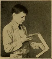 An illustration from Woodwork for the grades, for use in manual training classes; fully illustrated with three hundred half-tone engravings from actual shop practice, and many working drawings of educational shop problems (1913)