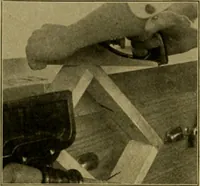 An illustration from Woodwork for the grades, for use in manual training classes; fully illustrated with three hundred half-tone engravings from actual shop practice, and many working drawings of educational shop problems (1913)