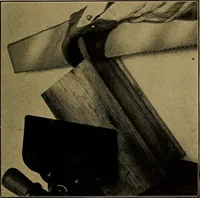 An illustration from Woodwork for the grades, for use in manual training classes; fully illustrated with three hundred half-tone engravings from actual shop practice, and many working drawings of educational shop problems (1913)
