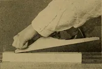 Picture 18 of 249 from Woodwork for the grades, for use in manual training classes; fully illustrated with three hundred half-tone engravings from actual shop practice, and many working drawings of educational shop problems (1913), leaf 42