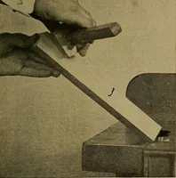 Picture 25 of 249 from Woodwork for the grades, for use in manual training classes; fully illustrated with three hundred half-tone engravings from actual shop practice, and many working drawings of educational shop problems (1913), leaf 50