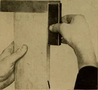 An illustration from Woodwork for the grades, for use in manual training classes; fully illustrated with three hundred half-tone engravings from actual shop practice, and many working drawings of educational shop problems (1913)