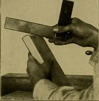 Picture 51 of 249 from Woodwork for the grades, for use in manual training classes; fully illustrated with three hundred half-tone engravings from actual shop practice, and many working drawings of educational shop problems (1913), leaf 79