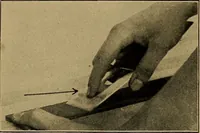 An illustration from Woodwork for the grades, for use in manual training classes; fully illustrated with three hundred half-tone engravings from actual shop practice, and many working drawings of educational shop problems (1913)