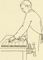 An illustration from Woodwork for secondary schools; a text-book for high schools and colleges, prevocational and elementary industrial schools (1916)
