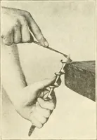 An illustration from Woodwork for secondary schools; a text-book for high schools and colleges, prevocational and elementary industrial schools (1916)