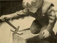 An illustration from Woodworking for beginners; a manual for amateurs (1900)