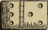 An illustration from Woodwork joints; how they are set out, how made and where used; with four hundred and thirty illustrations and a complete index of eleven hundred references (1921)