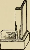 An illustration from Woodwork joints; how they are set out, how made and where used; with four hundred and thirty illustrations and a complete index of eleven hundred references (1921)