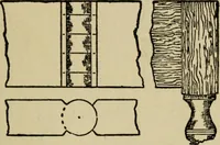 Picture 122 of 241 from Woodwork joints; how they are set out, how made and where used; with four hundred and thirty illustrations and a complete index of eleven hundred references (1921), leaf 118